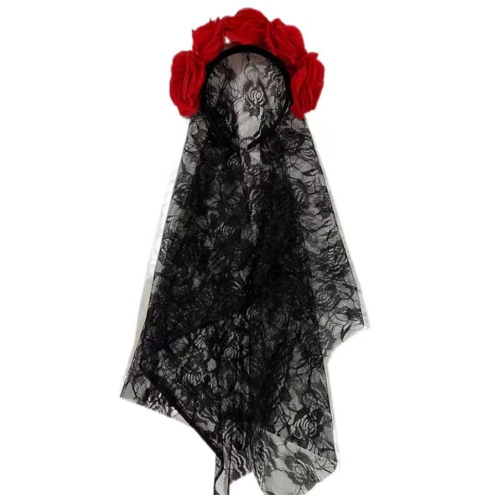 Lace Material Ghost Bride Head - Cosplay Material For Prop ulasan dan harga