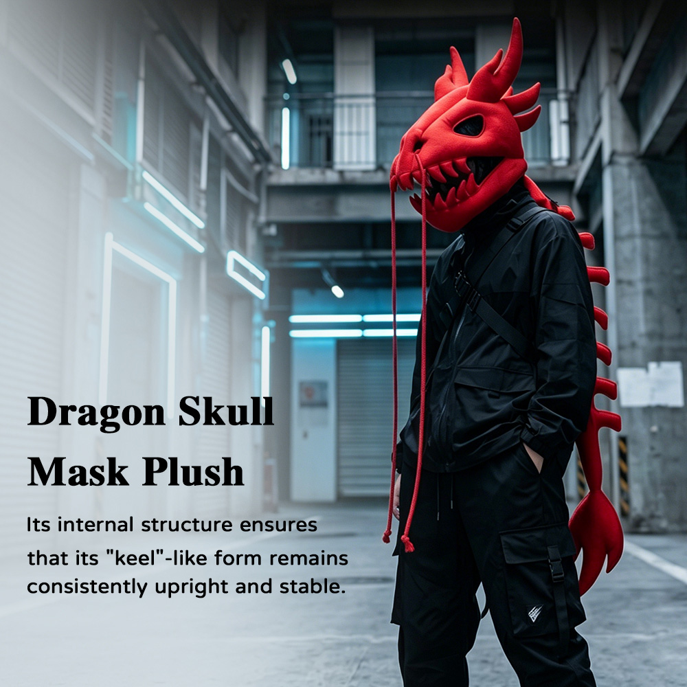Dinosaur Skeleton Plush Headge - Free Cosplay Prop Patterns ulasan dan harga