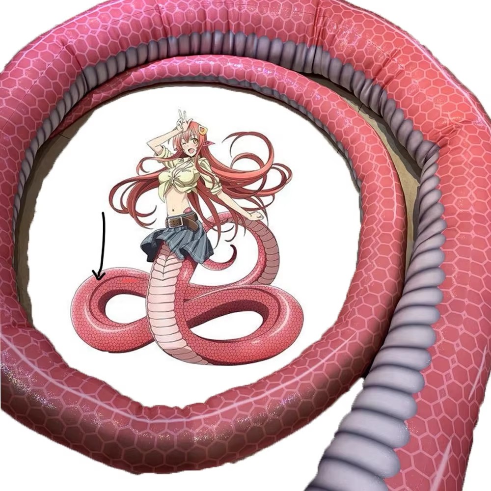 Mia Snake Girl's Super Long Sn - Free Cosplay Prop Patterns ulasan dan harga