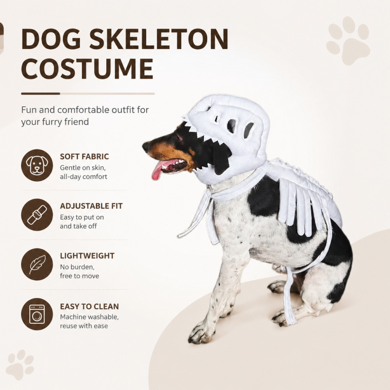 Dinosaur-Patterned Pet Bodysui - Free Cosplay Prop Patterns ulasan dan harga