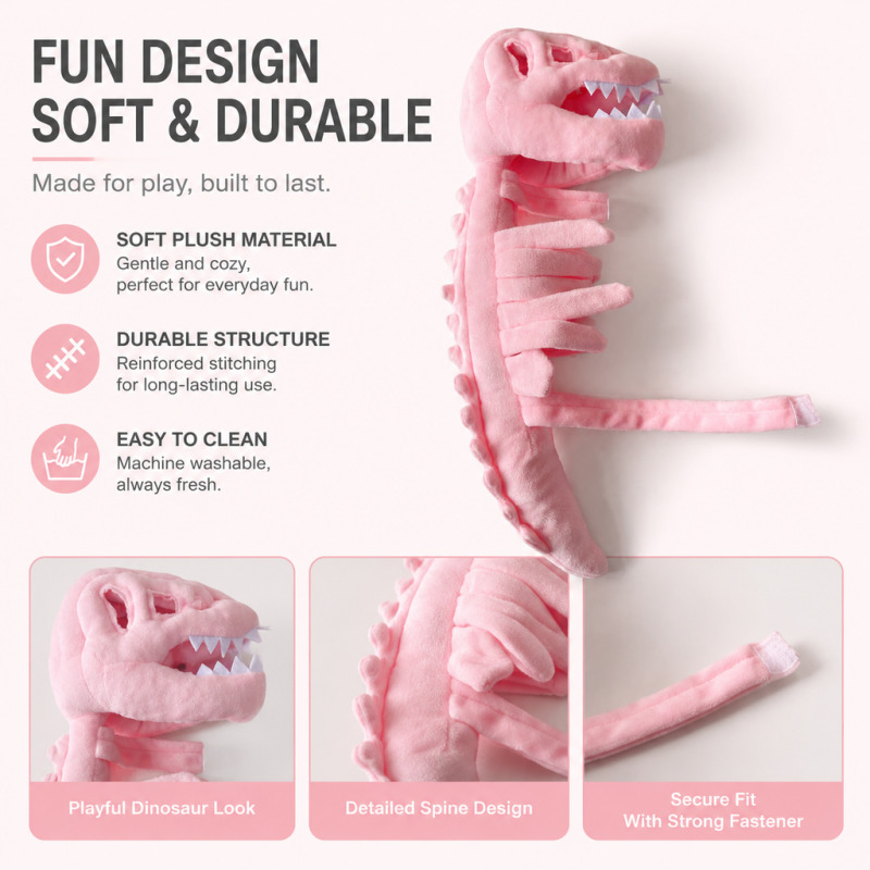Dinosaur-Patterned Pet Bodysui - Free Cosplay Prop Patterns ulasan dan harga