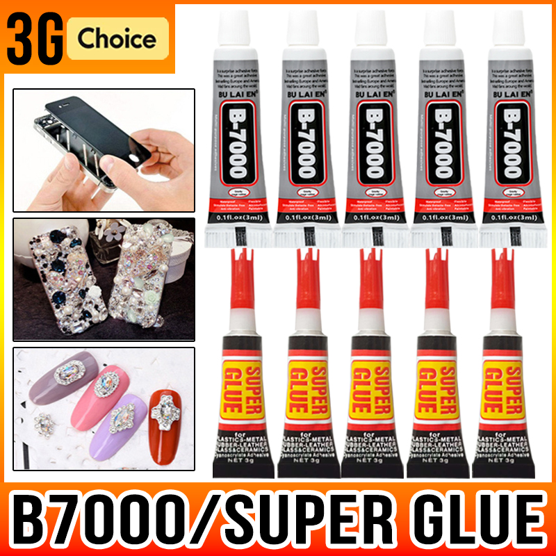 3ml B7000 Glass Plastic Univer - Contact Cement Glue ulasan dan harga