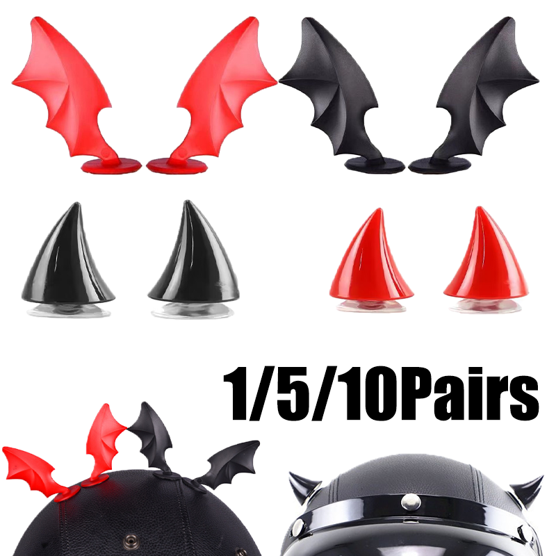  Halloween Motorcycle Helmet  - Cosplay Bat Prop ulasan dan harga