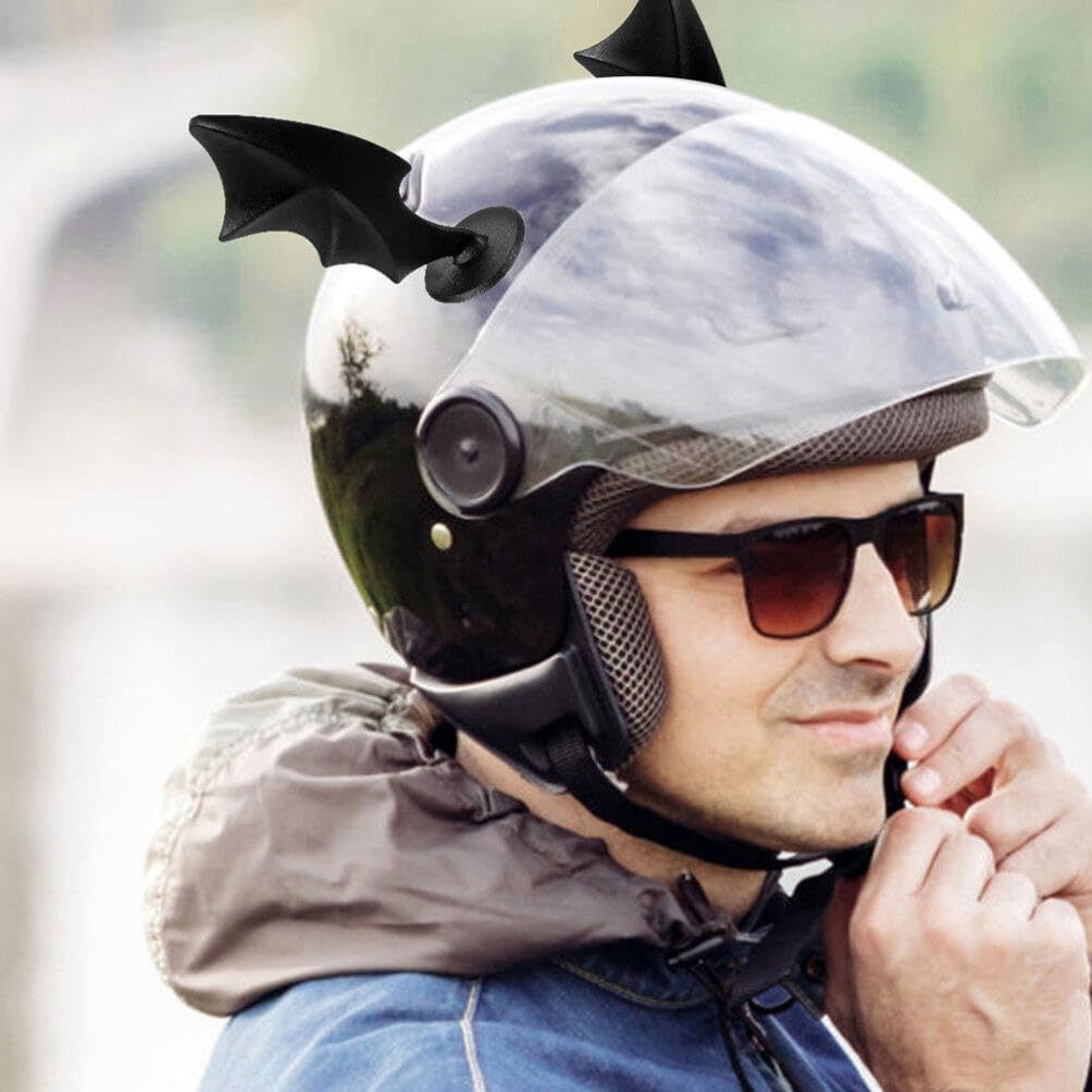  Halloween Motorcycle Helmet  - Cosplay Bat Prop ulasan dan harga