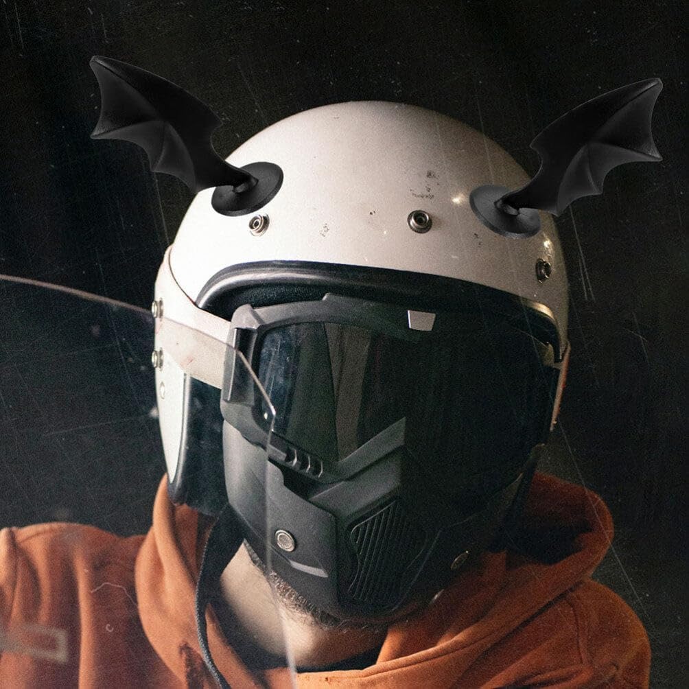  Halloween Motorcycle Helmet  - Cosplay Bat Prop ulasan dan harga