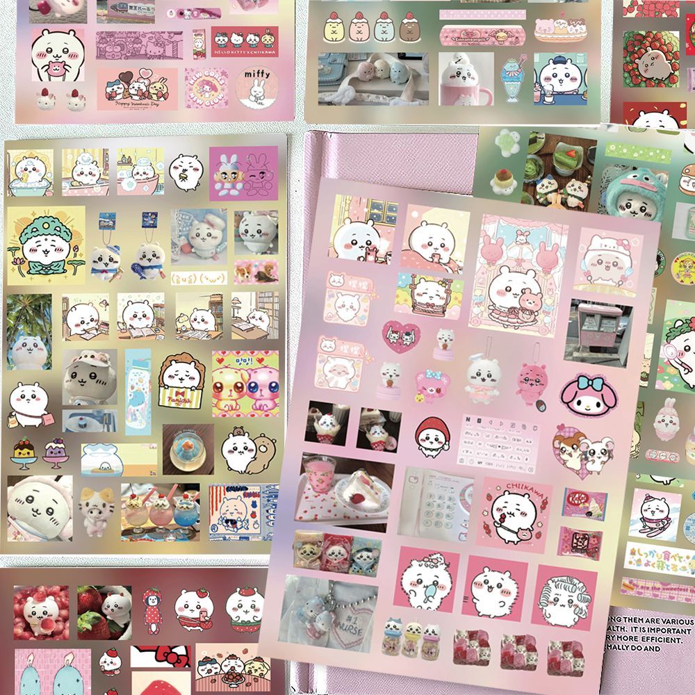 film stickers Chiikawa healing - Cosplay Material For Prop ulasan dan harga
