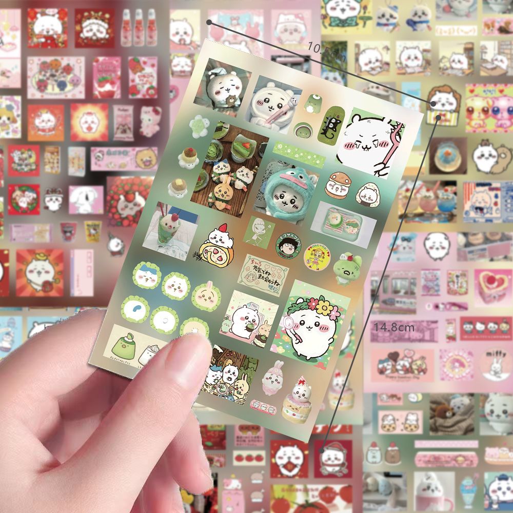 film stickers Chiikawa healing - Cosplay Material For Prop ulasan dan harga