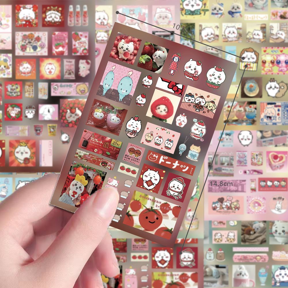 film stickers Chiikawa healing - Cosplay Material For Prop ulasan dan harga