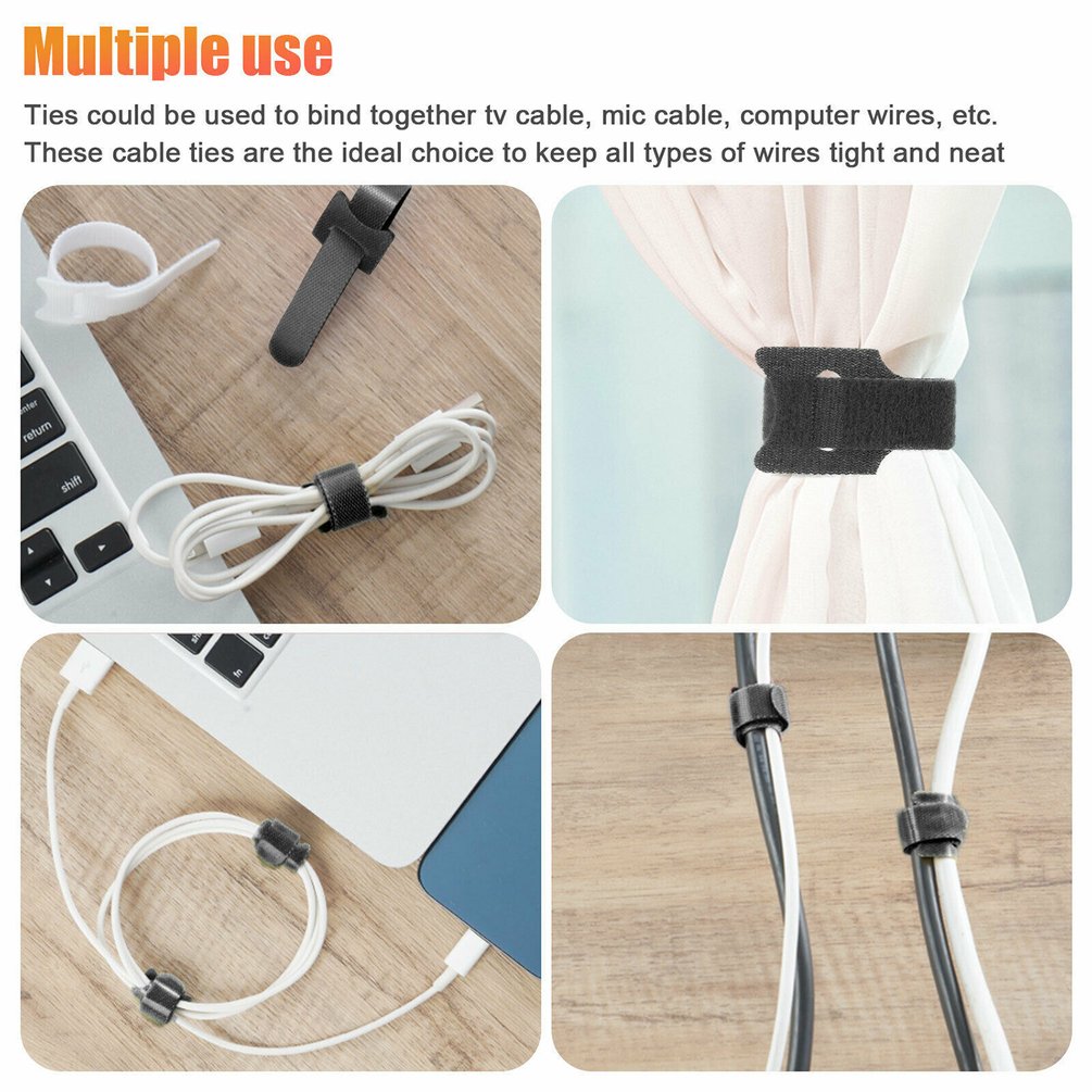 Velcros for Cables Cable Ties  - Velcro Hook Loop ulasan dan harga