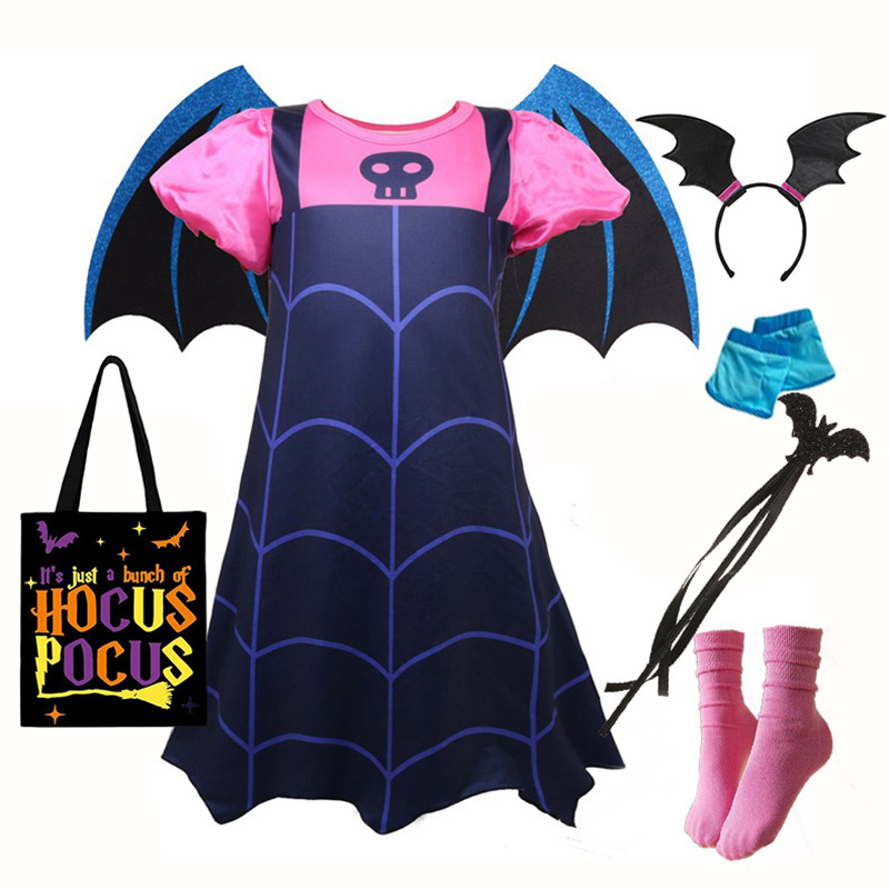NEW Vampire Dress with Wings f - Cosplay Bat Prop ulasan dan harga
