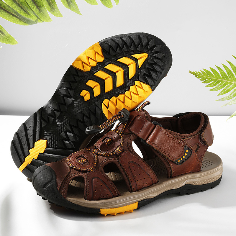 Large Size New Summer Men's To - Velcro Hook Loop ulasan dan harga