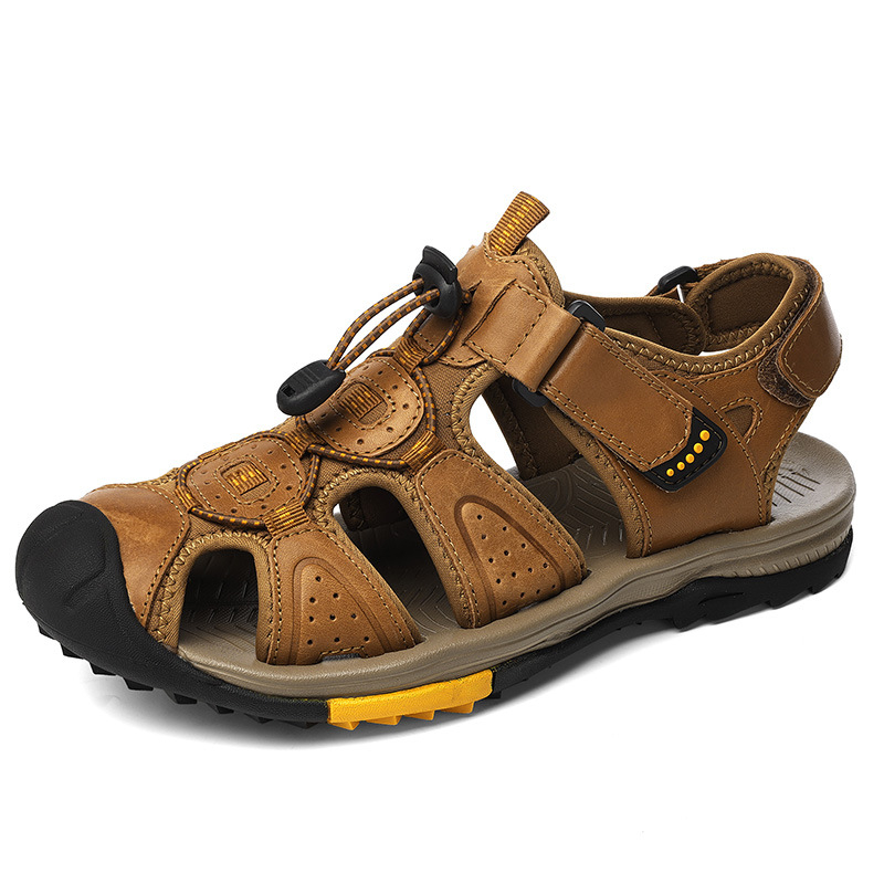 Large Size New Summer Men's To - Velcro Hook Loop ulasan dan harga