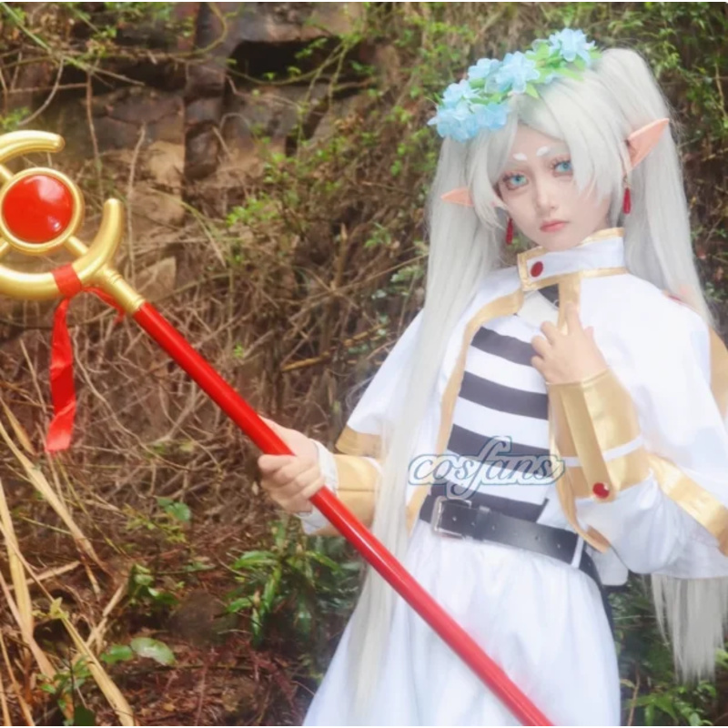 CyAnime Frieren Beyond Journey - Frieren Cosplay Prop ulasan dan harga