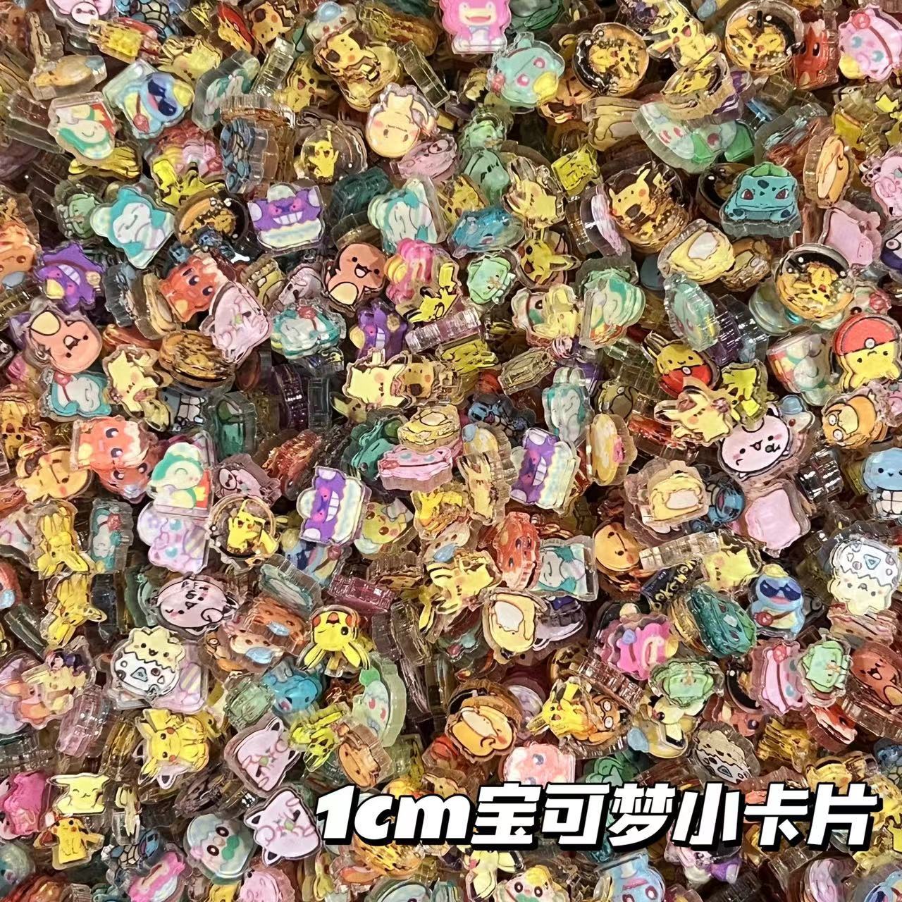 1cm 2cm Pokémon small acrylic  - Cosplay Material For Prop ulasan dan harga