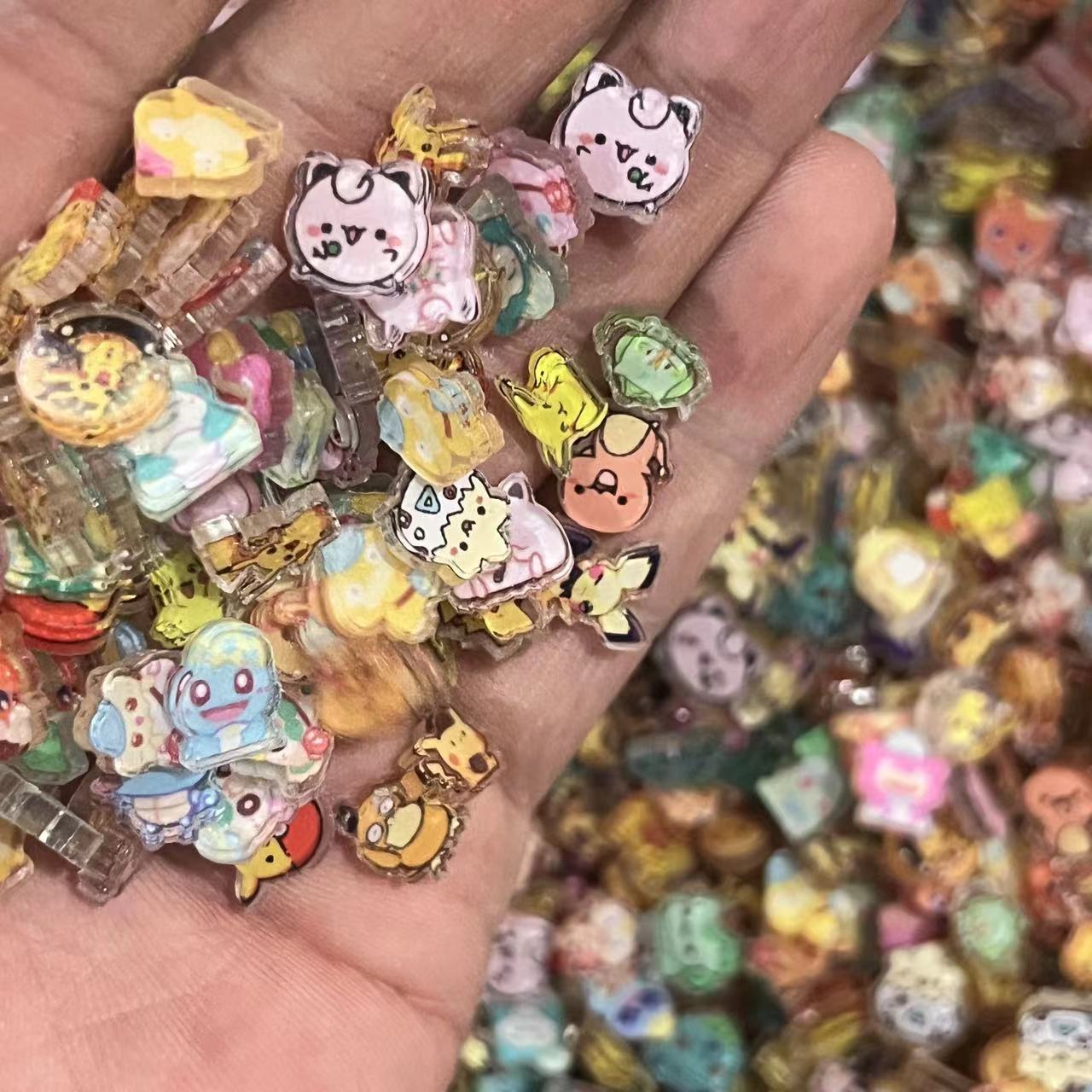 1cm 2cm Pokémon small acrylic  - Cosplay Material For Prop ulasan dan harga