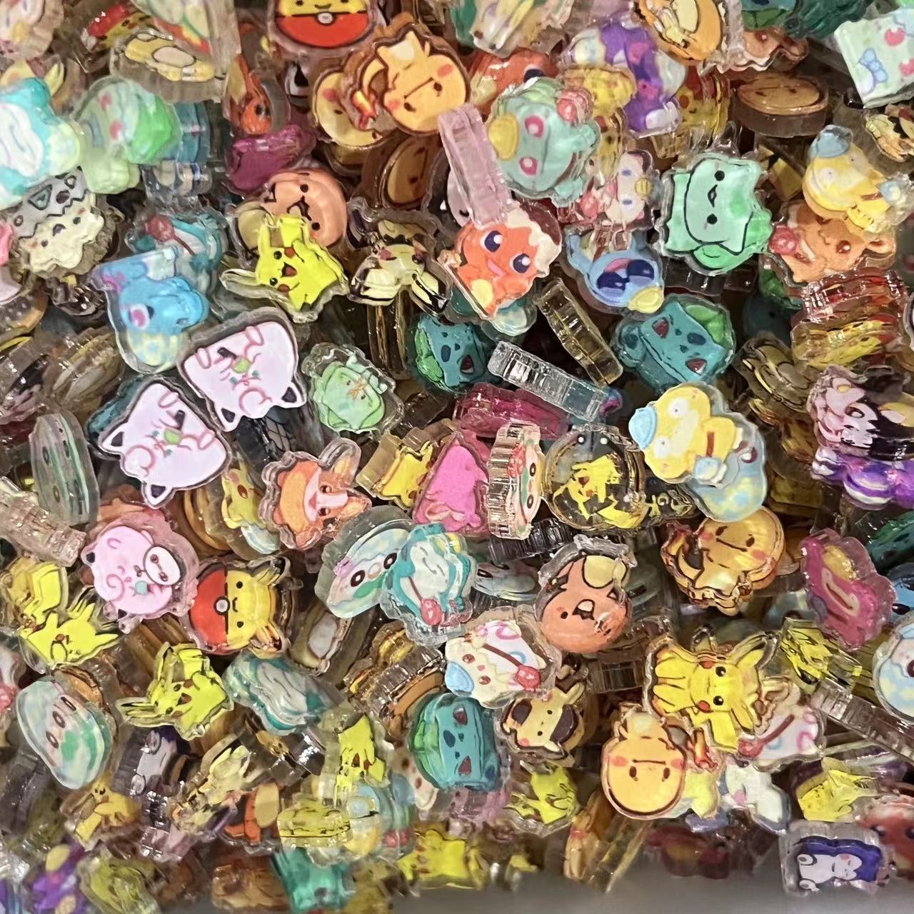 1cm 2cm Pokémon small acrylic  - Cosplay Material For Prop ulasan dan harga