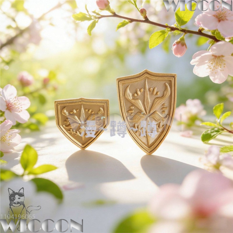 Golden school emblem tsukinomo - Cosplay Prop 3D Print Settings ulasan dan harga