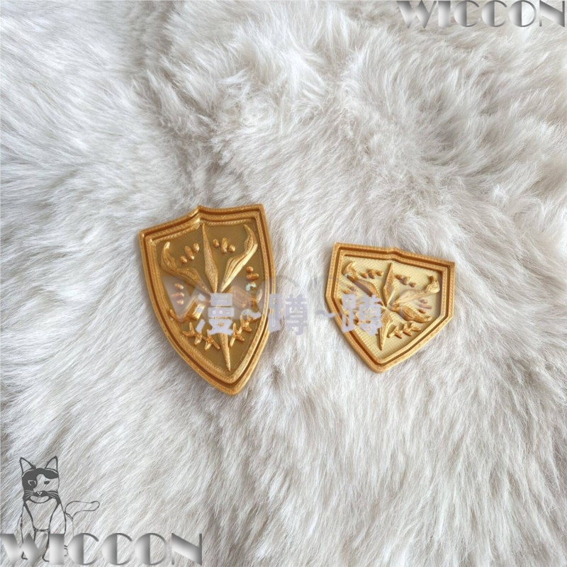 Golden school emblem tsukinomo - Cosplay Prop 3D Print Settings ulasan dan harga