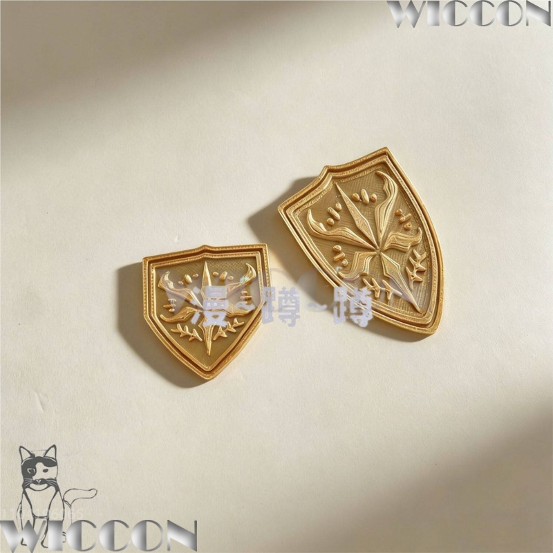 Golden school emblem tsukinomo - Cosplay Prop 3D Print Settings ulasan dan harga