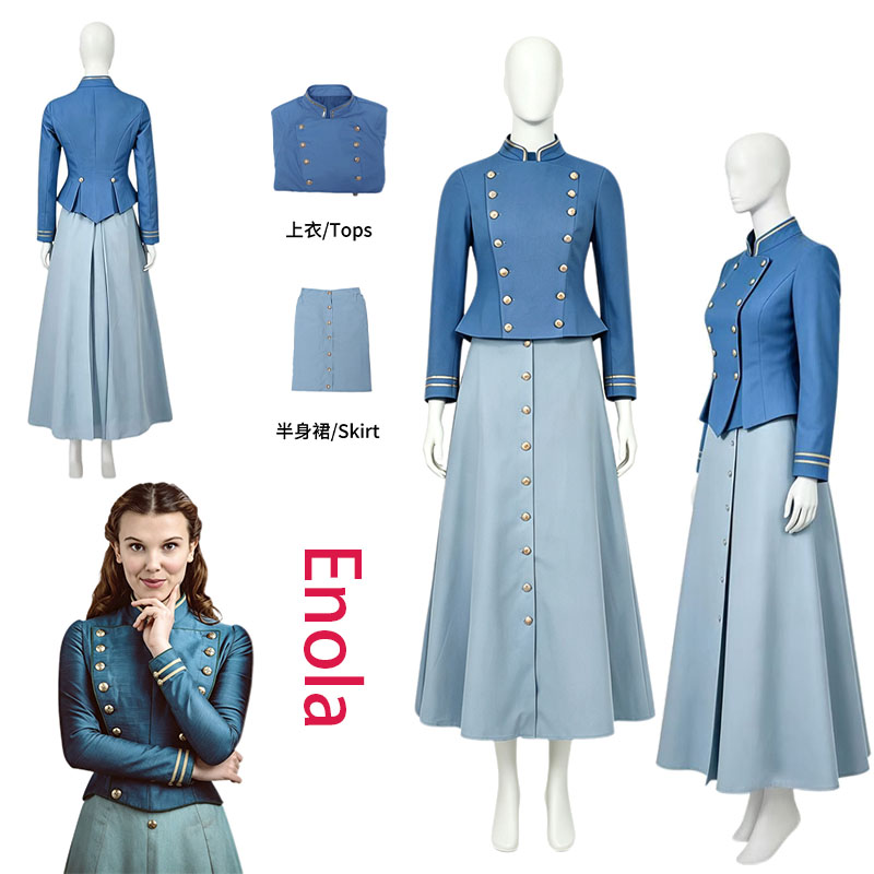 WHH Movie Enola Cosplay Costum - Cosplay Prop ulasan dan harga