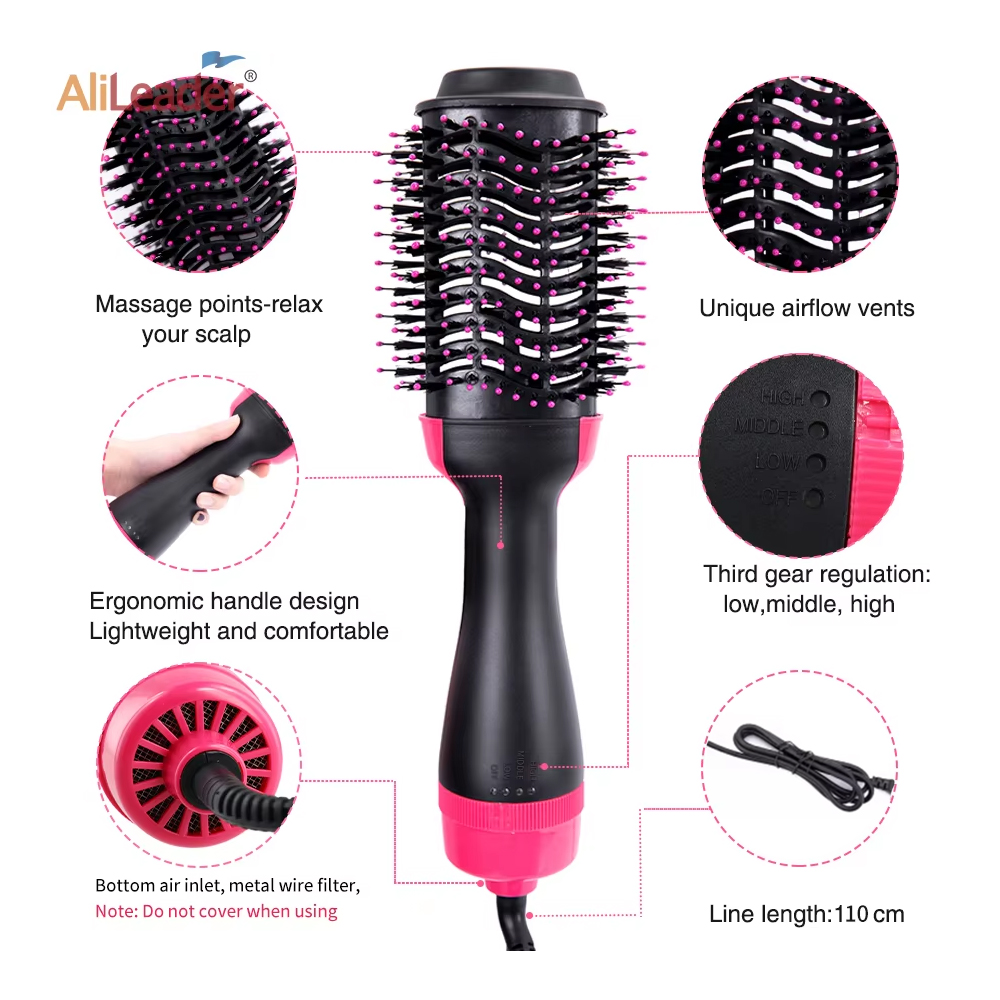 Hair Dryer Brush 4 In 1 One St - Aerith Cosplay Prop ulasan dan harga