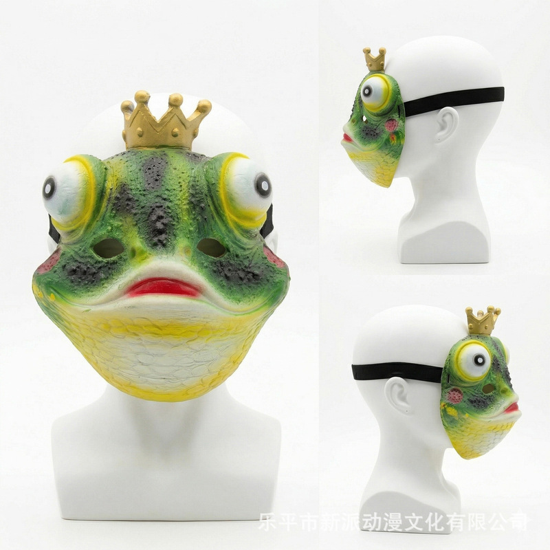Le Cool frog PU foam animal co - Cosplay Material For Prop ulasan dan harga
