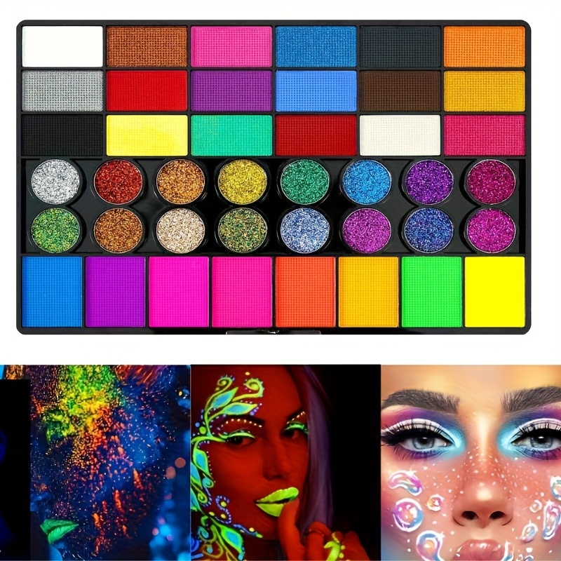 42 Colors Face Body Paint Pale - Cosplay Prop Paint ulasan dan harga