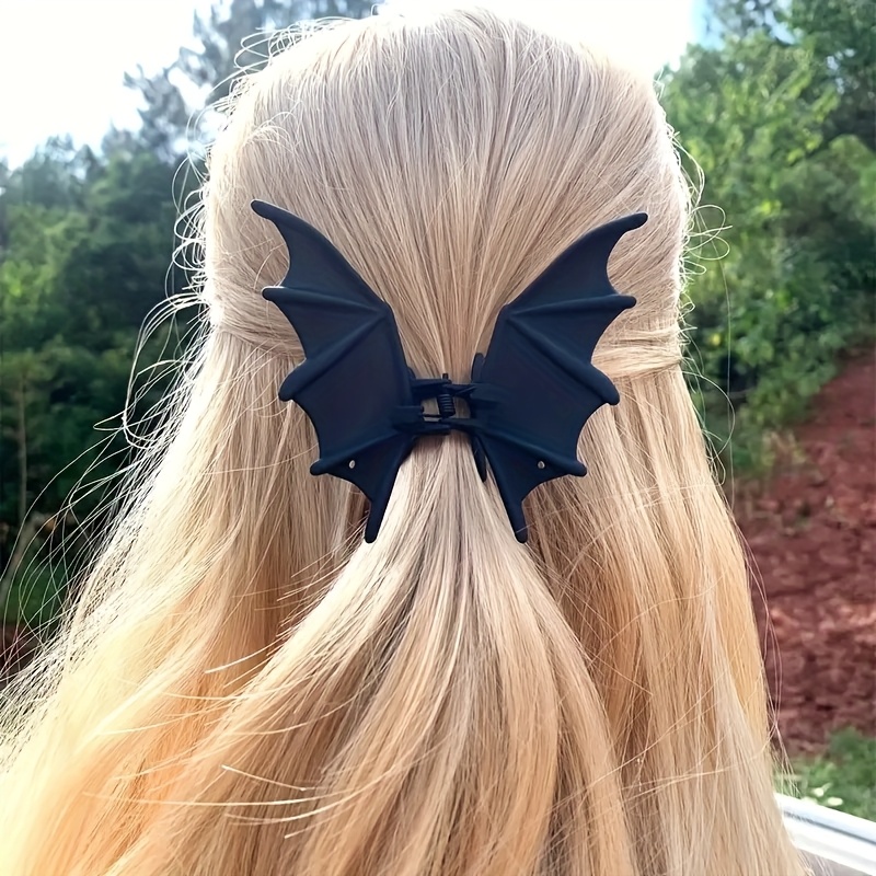 Gothic Bat Hair Clip Halloween - Cosplay Bat Prop ulasan dan harga