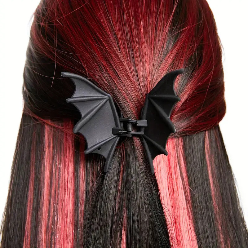 Gothic Bat Hair Clip Halloween - Cosplay Bat Prop ulasan dan harga