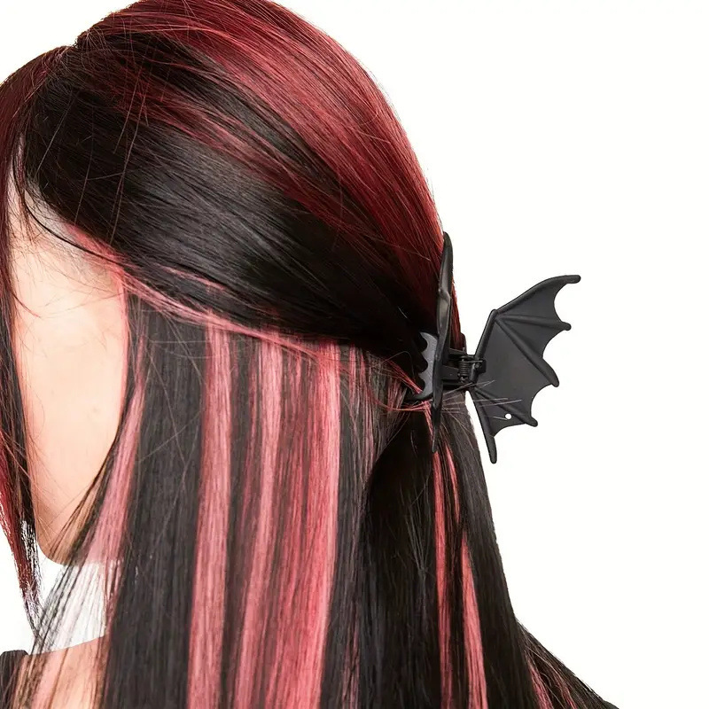 Gothic Bat Hair Clip Halloween - Cosplay Bat Prop ulasan dan harga