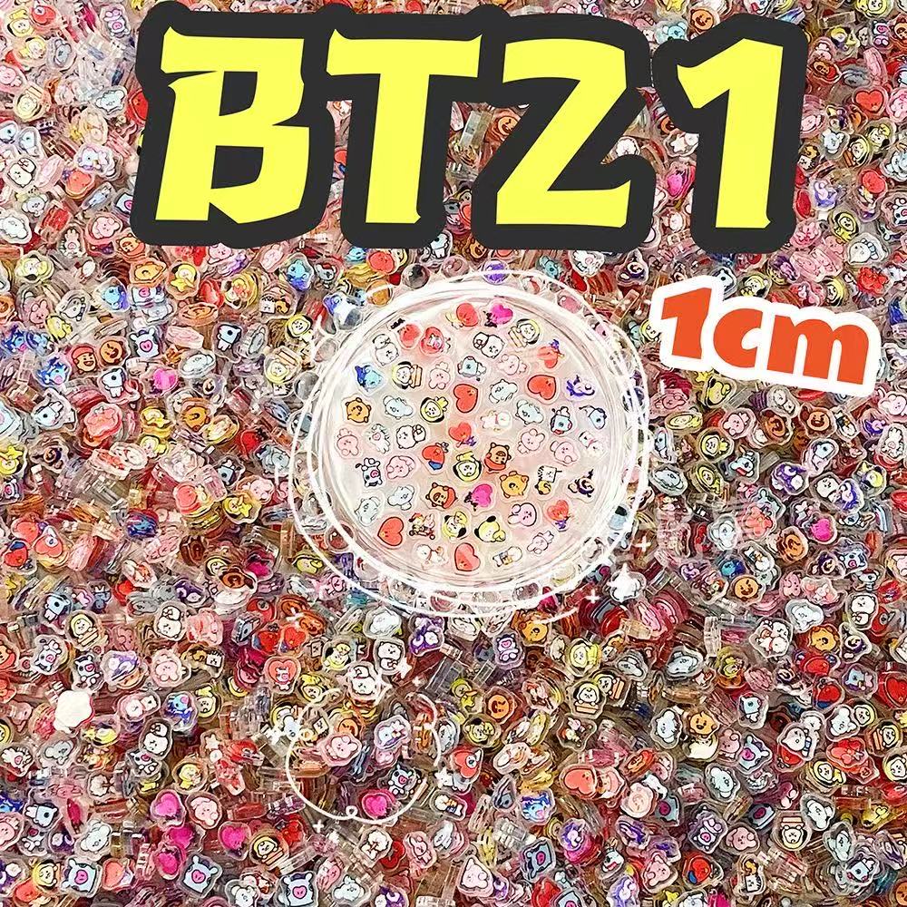 100pcs BT21 BTS Single-Layer 1 - Cosplay Material For Prop ulasan dan harga