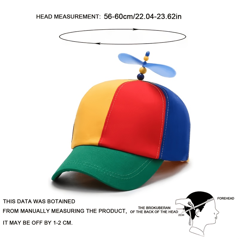 Funny Multicolor Propeller Hat - Flamethrower Cosplay Prop ulasan dan harga
