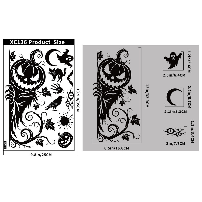 2 Sheets 9.84*13.78inch Large  - Cosplay Bat Prop ulasan dan harga